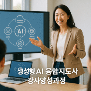 생성형AI 융합지도사 강사양성과정